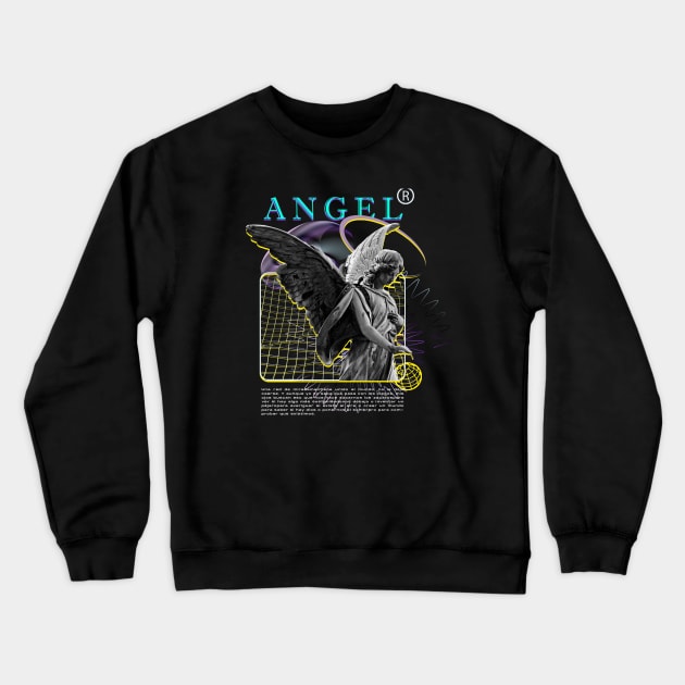 Angel Crewneck Sweatshirt by DP Store